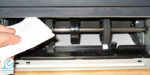 تمیز کردن چاپگر لیزری hp