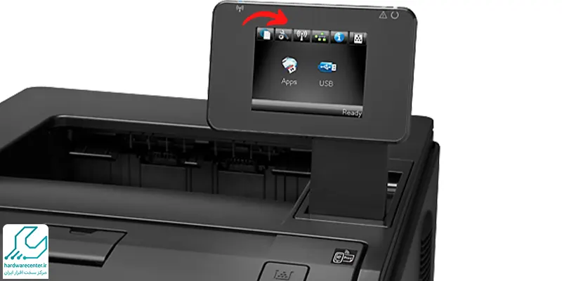 مشاهده تعداد برگ چاپ شده توسط پرینتر در مدل HP LaserJet Pro 400 M401dn